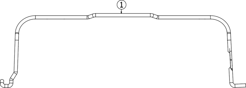 Bail Diagram and Parts List for 12AVB2M5345 2018 Yard Machines Lawn Mower